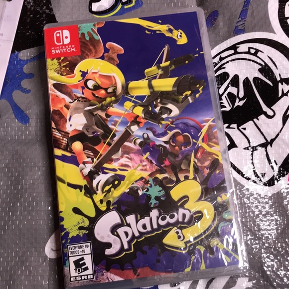 Nintendo Splatoon 3 Switch Video Game and Inkling Boy Amiibo Sealed Set 🦑🐙 - Picture 5 of 17
